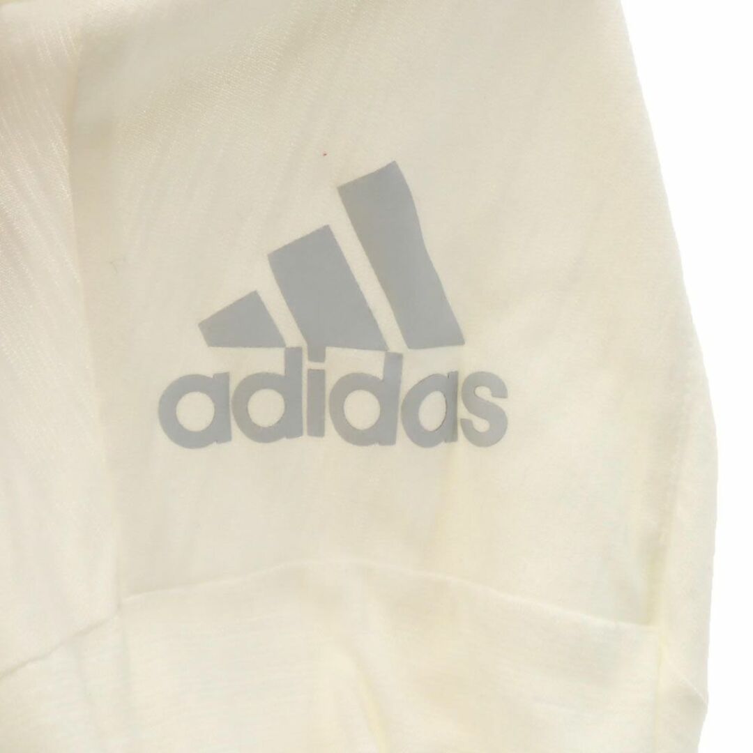 adidas(アディダス)のアディダス 長袖 シャツ XO ホワイト系 adidas ビッグサイズ メンズ 古着 【240325】 メンズのトップス(シャツ)の商品写真