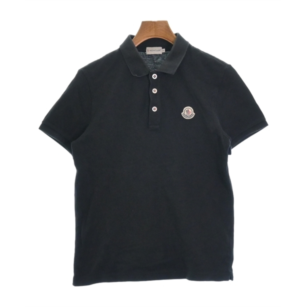 MONCLER(モンクレール)のMONCLER モンクレール ポロシャツ S 黒系 【古着】【中古】 メンズのトップス(ポロシャツ)の商品写真