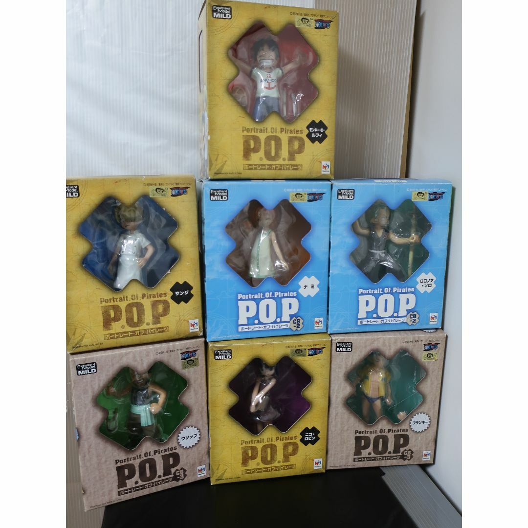エクセレントモデル MILD　ワンピース　P.O.P　7種 + 他セット…r