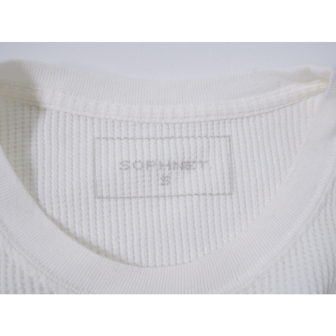 SOPHNET.(ソフネット)のSOPHNET./ソフネット WAFFLE LONG SLEEVE TEEワッフル サーマル長袖カットソー【S】【MTSA73754】 メンズのトップス(その他)の商品写真