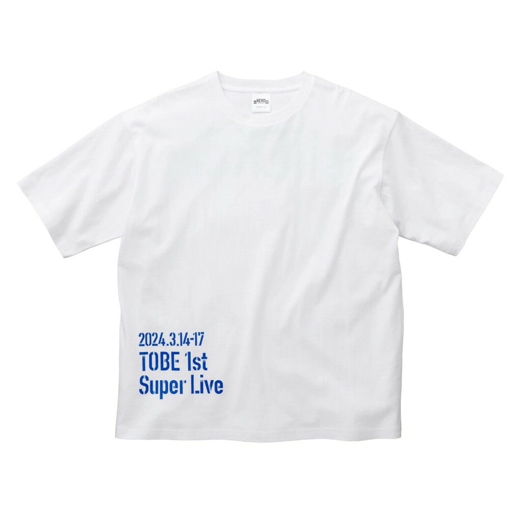 ＴＯＢＥコンサートツアーTシャツ（白) エンタメ/ホビーのタレントグッズ(アイドルグッズ)の商品写真