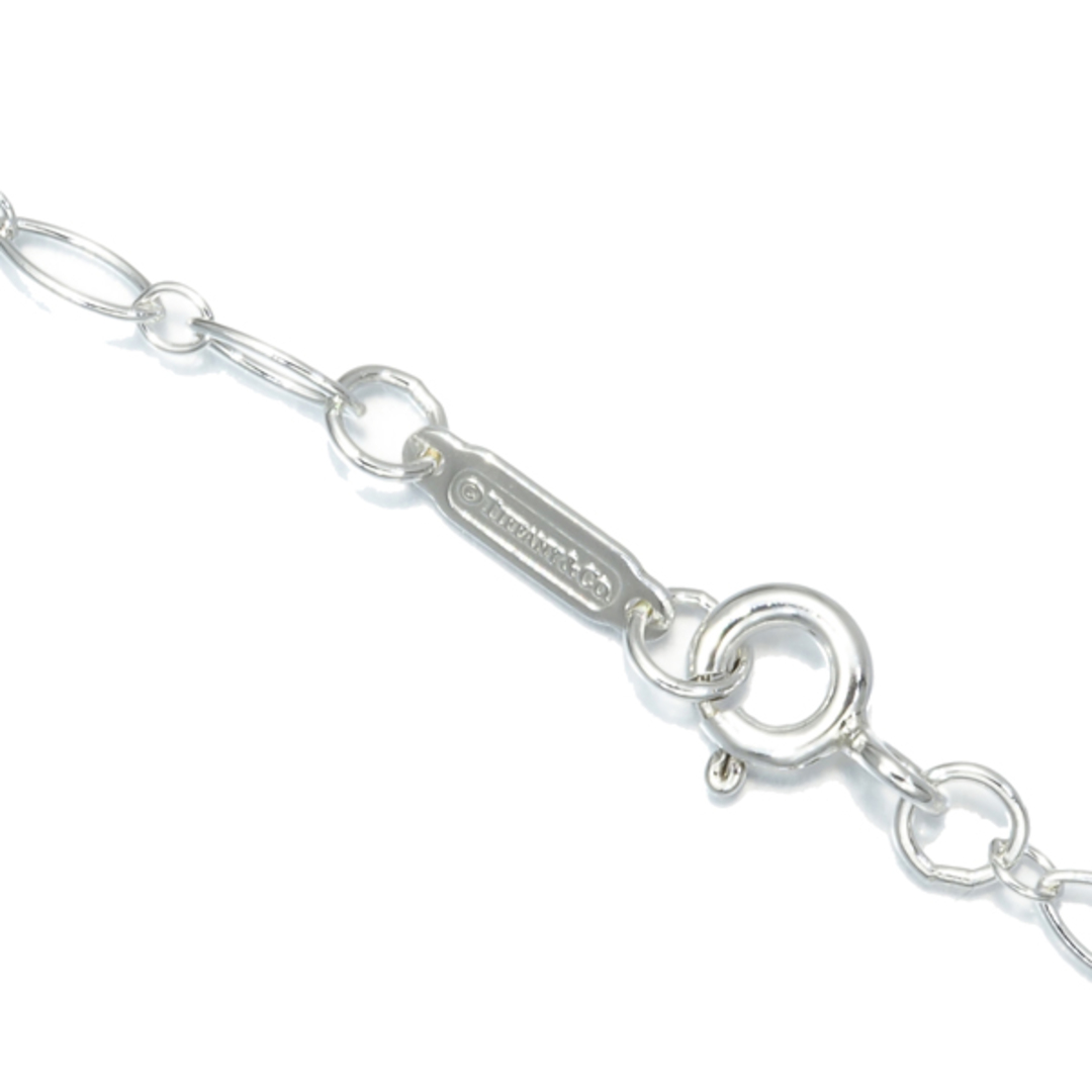 Tiffany & Co.(ティファニー)のティファニー ネックレス ダイヤ  フラワー ロング オーバルリンクチェーン シルバー925  レディースのアクセサリー(ネックレス)の商品写真