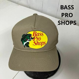 BASS PRO SHOPS メッシュキャップ　古着　ベージュ(キャップ)