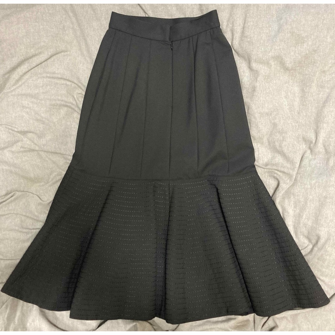 Drawer(ドゥロワー)のSHE Tokyo Valerie マーメイドスカート 黒 34 レディースのスカート(ロングスカート)の商品写真