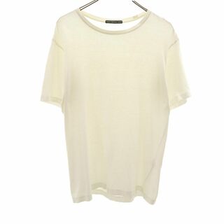 イッセイミヤケ 日本製 半袖 Tシャツ 2 ホワイト ISSEY MIYAKE メンズ 古着 【240325】 メール便可