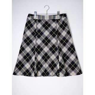 バーバリー(BURBERRY)のBURBERRY LONDON/バーバリー ロンドン 大きいサイズ 定番チェック サマーウールフレアスカート【15BR】【LSKA74443】(その他)