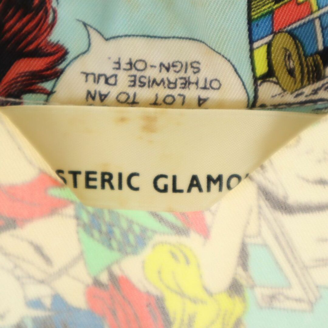 HYSTERIC GLAMOUR(ヒステリックグラマー)のヒステリックグラマー 総柄 半袖 オープンカラー シャツ HYSTERIC GLAMOUR メンズ 古着 【240325】 メンズのトップス(シャツ)の商品写真