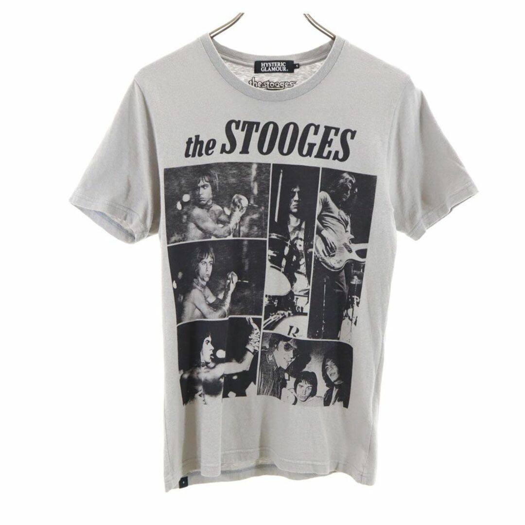 HYSTERIC GLAMOUR(ヒステリックグラマー)のヒステリックグラマー 日本製 半袖 Tシャツ S グレー HYSTERIC GLAMOUR メンズ 古着 【240325】 メンズのトップス(Tシャツ/カットソー(半袖/袖なし))の商品写真