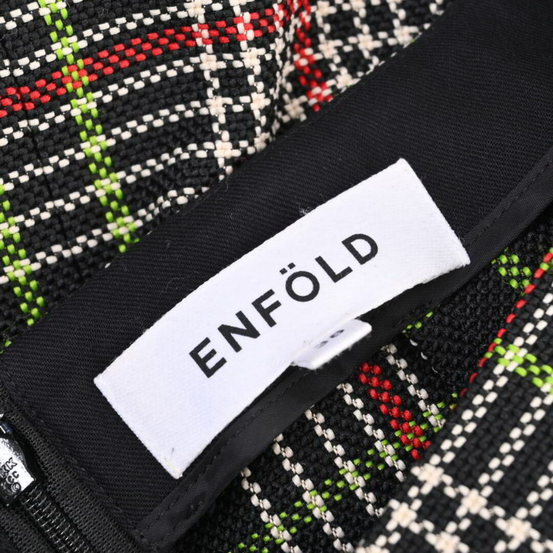 ENFOLD(エンフォルド)のENFOLD チェック スカート レディースのスカート(ひざ丈スカート)の商品写真