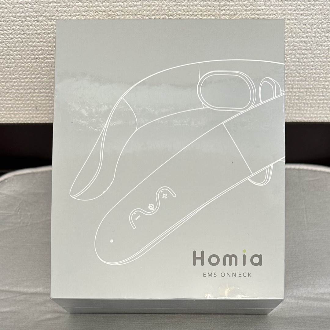 新品未使用HomiaホーミアONNECK EMSオンネック HM-EON21W スマホ/家電/カメラの美容/健康(マッサージ機)の商品写真