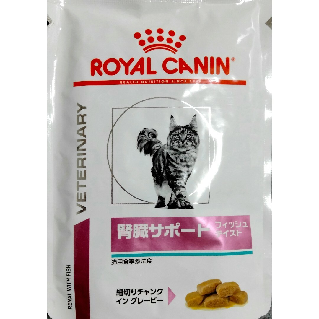 ROYAL CANIN(ロイヤルカナン)のロイヤルカナン　腎臓サポート　フィッシュテイスト　12袋 その他のペット用品(ペットフード)の商品写真