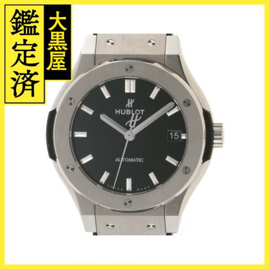 HUBLOT(ウブロ)のHUBLOT　ウブロ　クラシックフュージョン　チタニウム　腕時計【205】 メンズの時計(ラバーベルト)の商品写真