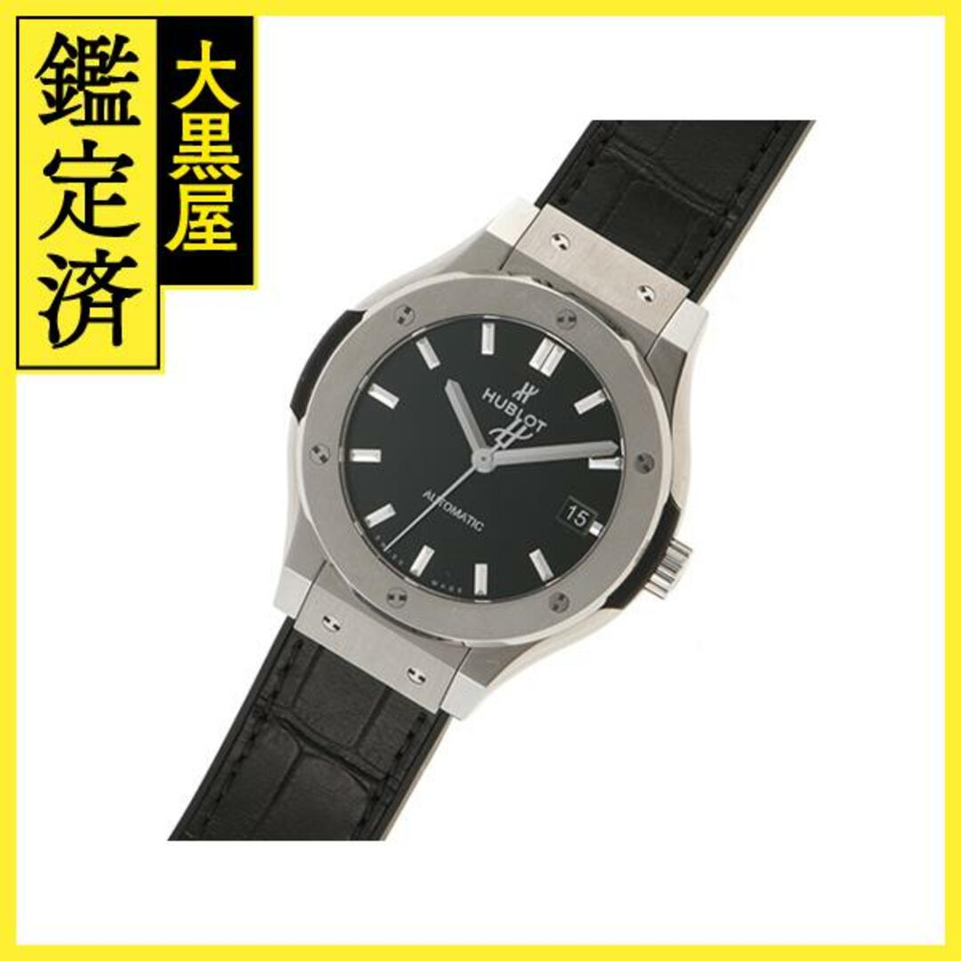 HUBLOT(ウブロ)のHUBLOT　ウブロ　クラシックフュージョン　チタニウム　腕時計【205】 メンズの時計(ラバーベルト)の商品写真