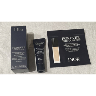 ディオール(Dior)のDior フォーエバースキングロウ　ファンデーション　コンシーラー　サンプル(ファンデーション)