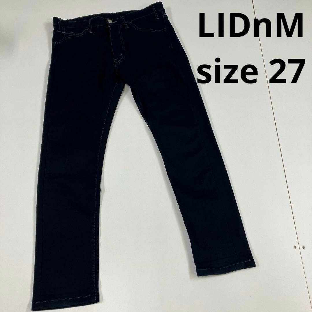 LIDNM(リドム)のLIDnMリドム　スキニーパンツ　古着　デニムパンツ　27 メンズのパンツ(デニム/ジーンズ)の商品写真