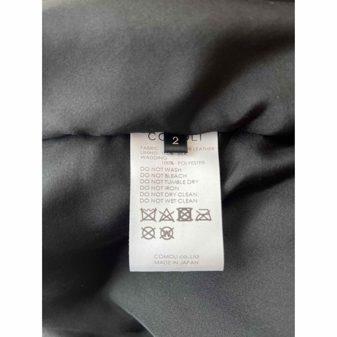 COMOLI(コモリ)のCOMOLI / シープスキン パフジャケット メンズのジャケット/アウター(レザージャケット)の商品写真
