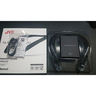 JVC ウェアラブルネックスピーカー SP-A10BT-B(スピーカー)