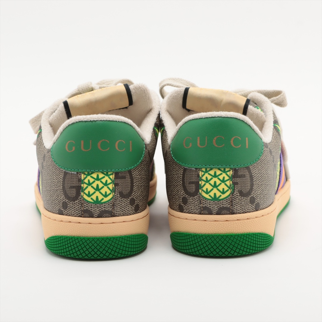 Gucci(グッチ)のグッチ スクリーナー PVC×レザー 6.5 マルチカラー メンズ スニー メンズの靴/シューズ(スニーカー)の商品写真