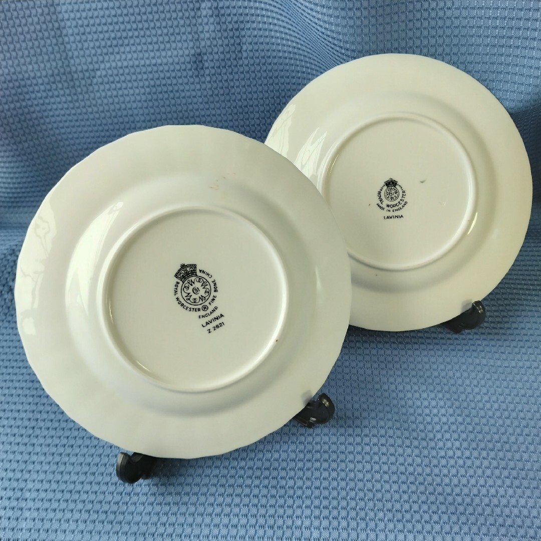 Royal Worcester(ロイヤルウースター)のロイヤルウースター ラビニア LAVINIA ティープレート インテリア/住まい/日用品のキッチン/食器(食器)の商品写真