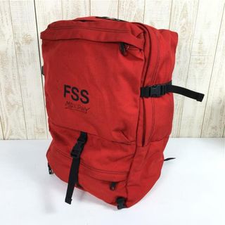 1998 Benchmark FSS / Forest Safety Service Out of County Bag バックパック コーデュラナイロン アメリカ製 森林警備隊 フォレストサービス National Molding製バックル Helena Industries 生産終了モデル 入手困難 レッド系(その他)