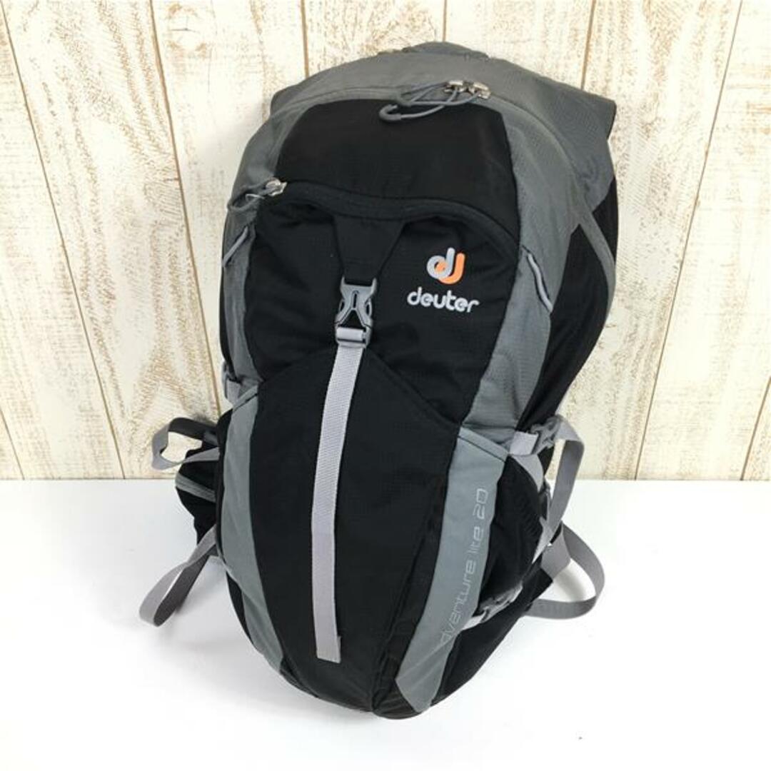 Deuter(ドイター)のドイター アドベンチャーライト20 Adventure Lite 20 バックパック デイパック + レインカバー DEUTER D4201316 7490 Black / Titan ブラック系 メンズのメンズ その他(その他)の商品写真