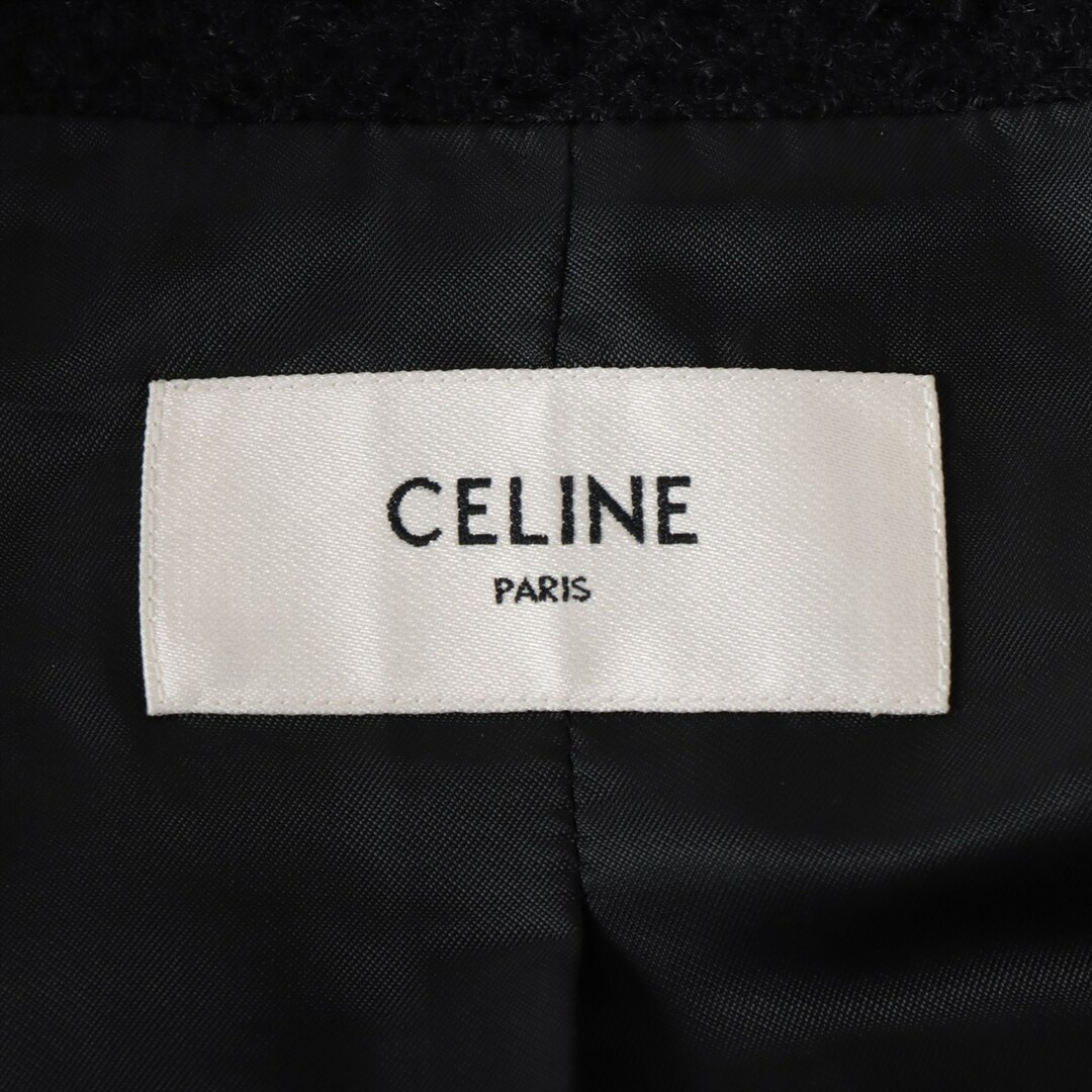 celine(セリーヌ)のセリーヌ  ウール×モヘヤ 40 ブラック レディース その他アウター レディースのジャケット/アウター(その他)の商品写真