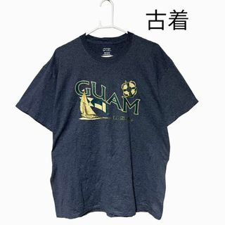 Port&Company 古着　Tシャツ　半袖　GUAM グアム(Tシャツ/カットソー(半袖/袖なし))