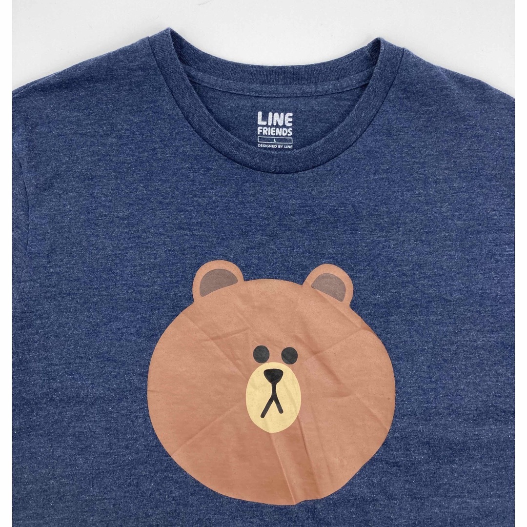LINE FRIENS ラインフレンズ Tシャツ L レディースのトップス(Tシャツ(半袖/袖なし))の商品写真