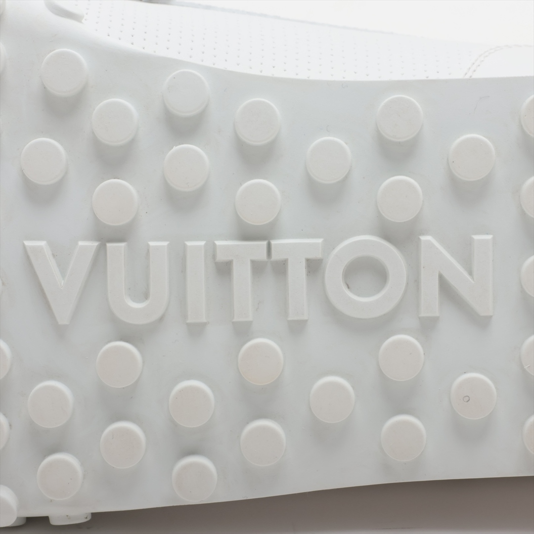 LOUIS VUITTON(ルイヴィトン)のヴィトン LVレーサーライン PVC×レザー UK10 ホワイト メンズ メンズの靴/シューズ(その他)の商品写真