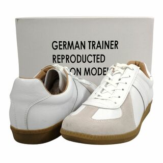 GERMAN TRAINER ジャーマントレーナー 品番 42500 シューズ ホワイト サイズ43(27～27.5cm) 正規品 / B5093(その他)