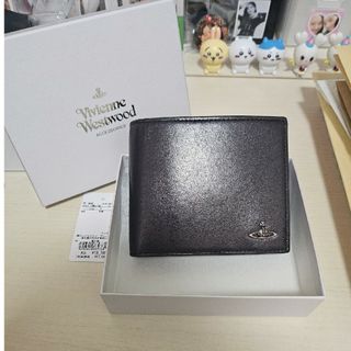 ヴィヴィアンウエストウッド(Vivienne Westwood)の最終お値下げ！ヴィヴィアンウエストウッド 　コッパー　二つ折り財布 ブラック(折り財布)