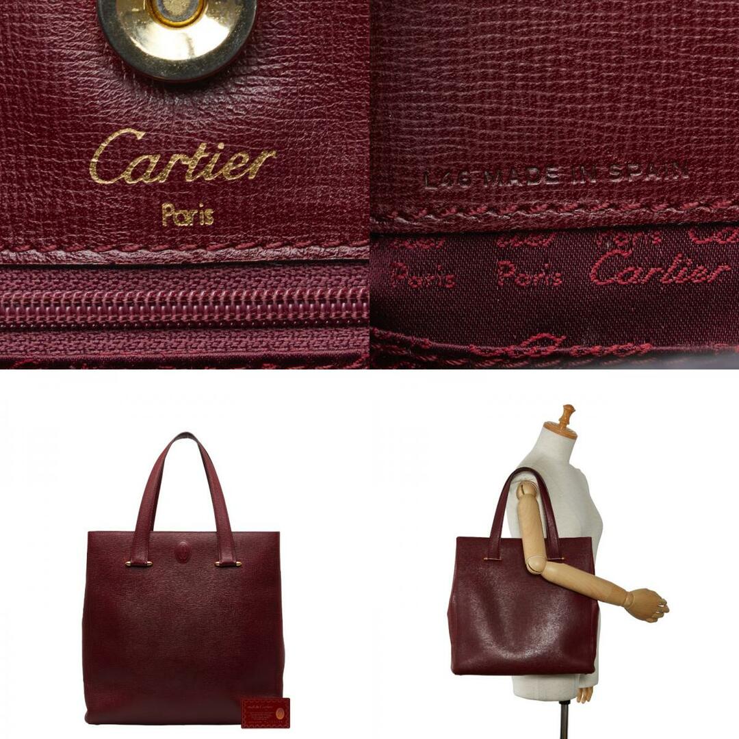 Cartier(カルティエ)のカルティエ マストライン トートバッグ レザー レディース CARTIER 【1-0141448】 レディースのバッグ(トートバッグ)の商品写真