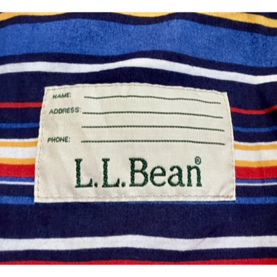 L.L.Bean(エルエルビーン)のビンテージLLbeanエルエルビーン ナイロンジャケット S8 キッズ/ベビー/マタニティのキッズ服男の子用(90cm~)(ジャケット/上着)の商品写真