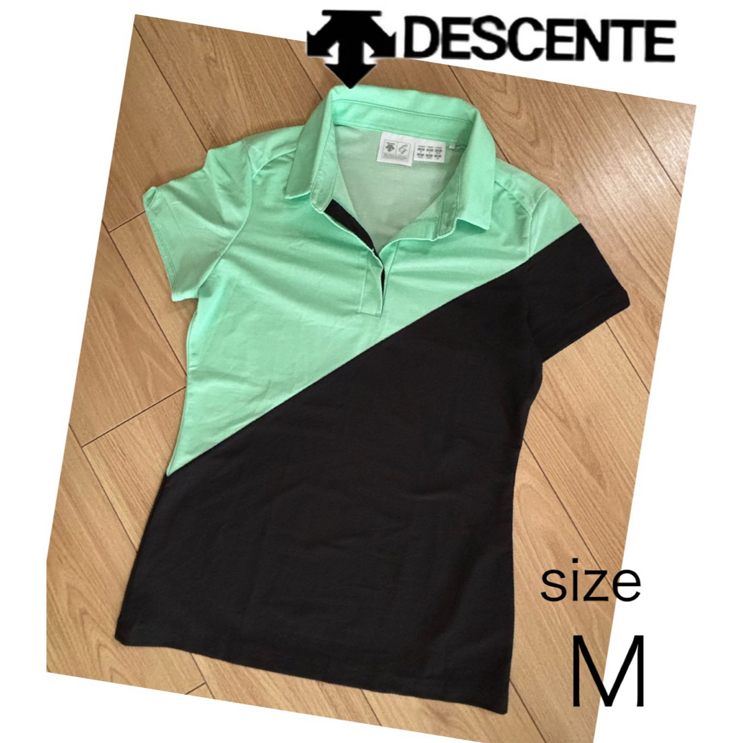 DESCENTE(デサント)の【お値下げ中】DESCENTE♡ポロシャツ[レディース] スポーツ/アウトドアのゴルフ(ウエア)の商品写真