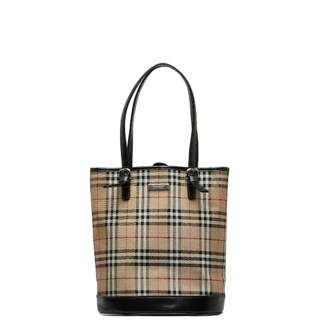 BURBERRY(バーバリー)のバーバリー ノバチェック トートバッグ キャンバス レディース BURBERRY 【1-0143348】 レディースのバッグ(トートバッグ)の商品写真