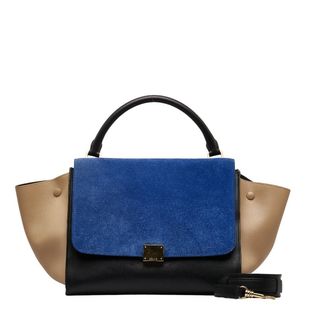 celine(セリーヌ)のセリーヌ トラぺーズ ハンドバッグ ショルダーバッグ 2WAY レザー レディース CELINE 【228-43716】 レディースのバッグ(ハンドバッグ)の商品写真