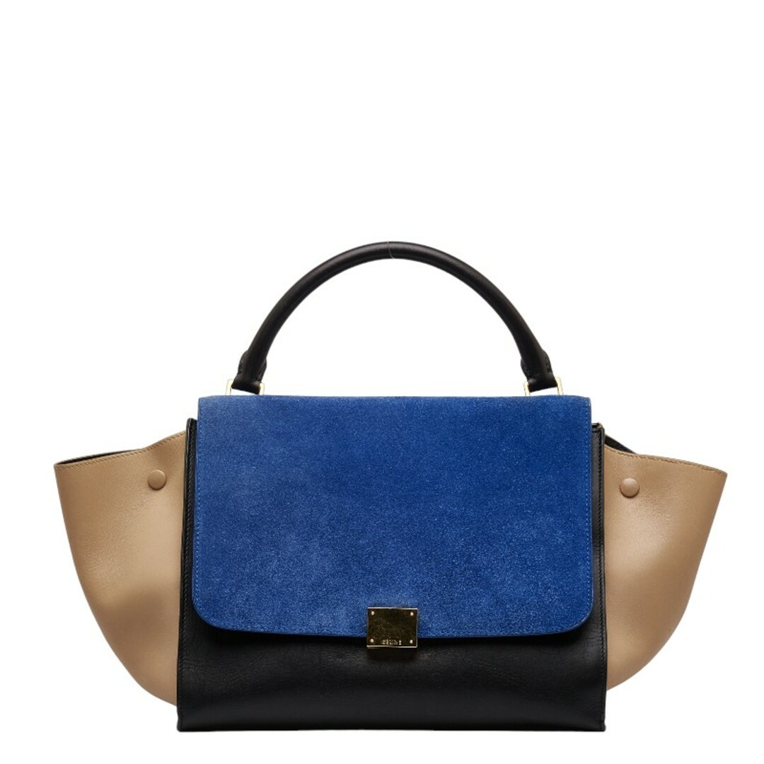 celine(セリーヌ)のセリーヌ トラぺーズ ハンドバッグ ショルダーバッグ 2WAY レザー レディース CELINE 【228-43716】 レディースのバッグ(ハンドバッグ)の商品写真