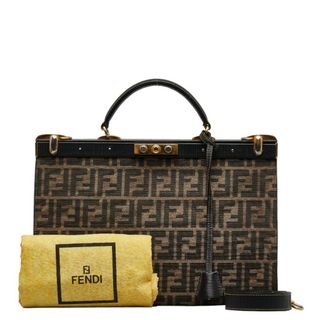 フェンディ(FENDI)のフェンディ ズッカ ハンドバッグ ショルダーバッグ 2WAY キャンバス レディース FENDI 【228-43744】(ハンドバッグ)