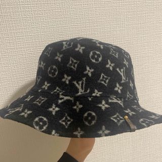 LOUIS VUITTON - ルイヴィトン  モノグラム ウールリバーシブルバケットハット S