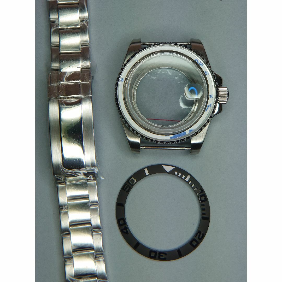 ヨットベゼル/セイコーMODケース/SEIKO/裏スケ/NH35用 メンズの時計(腕時計(アナログ))の商品写真