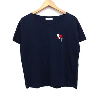 ニコアンド(niko and...)のニコアンド Niko and.. Tシャツ カットソー 刺繍 半袖 丸首(Tシャツ(半袖/袖なし))