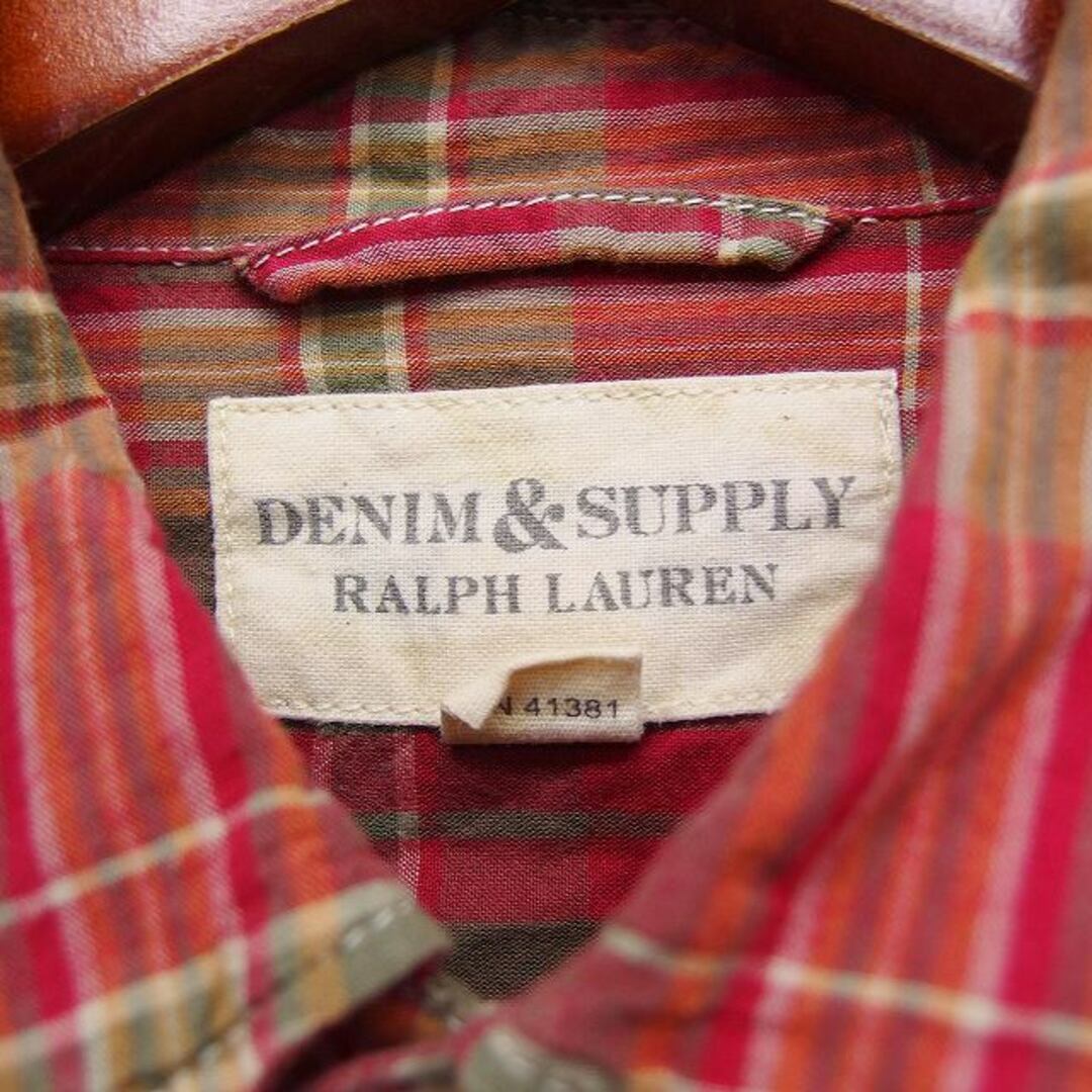 Denim & Supply Ralph Lauren(デニムアンドサプライラルフローレン)のデニム&サプライ ラルフローレン 国内正規品 チェック シャツ カジュアル 長袖 メンズのトップス(シャツ)の商品写真