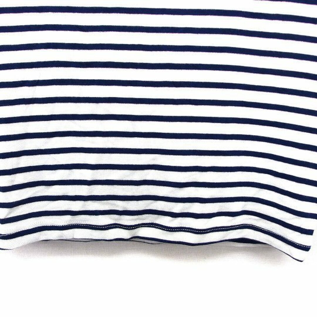 ZARA(ザラ)のザラ カットソー Tシャツ ショート ボーダー ストレッチ クルーネック 半袖 レディースのトップス(Tシャツ(半袖/袖なし))の商品写真