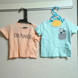 子供服プティマイン80cm/グラニフ90cm半袖Tシャツ(Ｔシャツ)