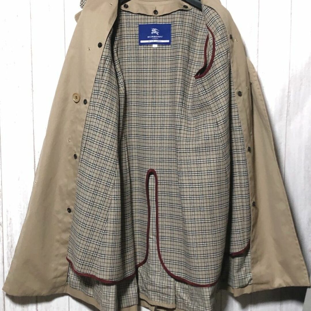 BURBERRY BLUE LABEL(バーバリーブルーレーベル)のバーバリーブルーレーベル ライナー付きトレンチコート 36 BURBERRY レディースのジャケット/アウター(トレンチコート)の商品写真