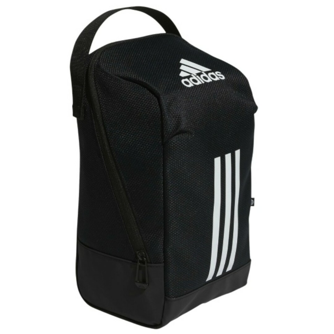 adidas(アディダス)の新品★アディダス★シューズケース★シューズバッグ★adidas★ブラック★Ｌ スポーツ/アウトドアのスポーツ/アウトドア その他(その他)の商品写真