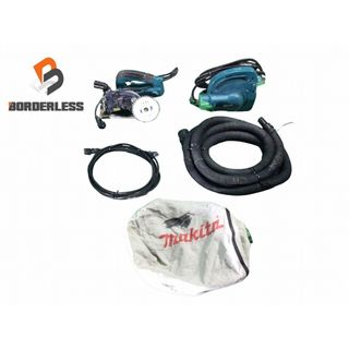 マキタ(Makita)の☆中古品 2台セット☆makita マキタ 125㎜ 防じんマルノコ 5205FX 集じん機 450 ホース 延長コード付き ※コメント有り 79073(工具)