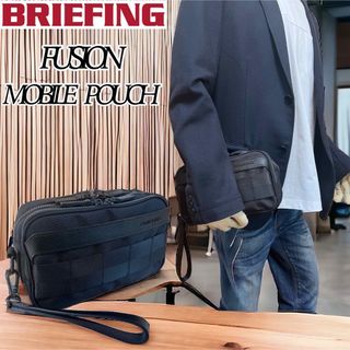 BRIEFING - 【完売人気】BRIEFING FUSION MOBILE POUCH BLACK