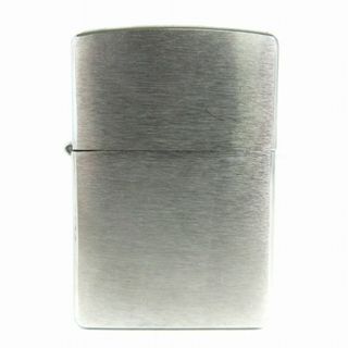 ZIPPO - ジッポー  08年製 オイルライター ローラー式 無地 シルバーカラー ■SM1