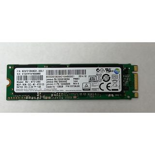 サムスン(SAMSUNG)の【中古抜き取り品】　SSD　m.2SATA　128GB(PCパーツ)